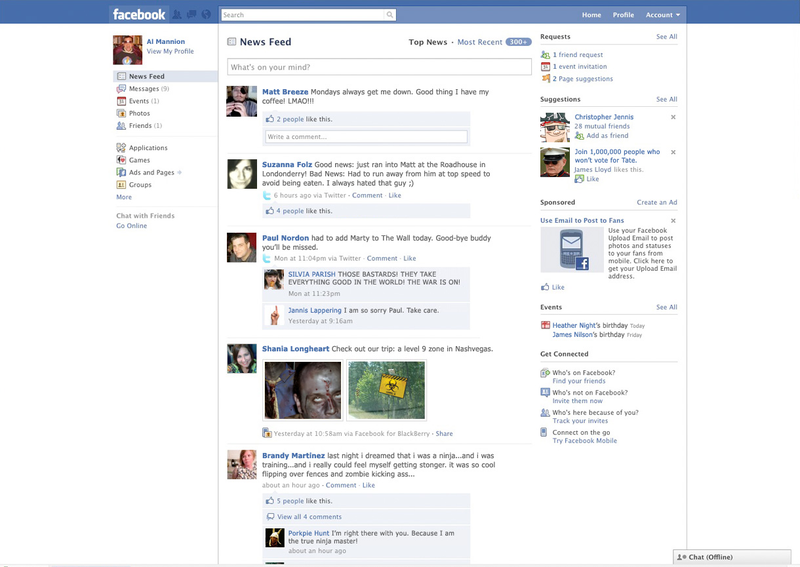 Illustration for article titled How Will Facebook Look After The Zombie Apocalypse?